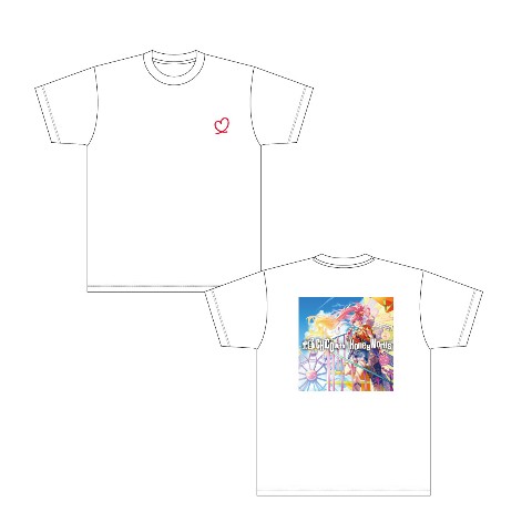 【CHiCO with HoneyWorks】Tシャツ/ホワイト/Lサイズ