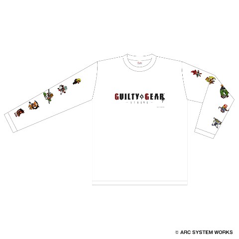 【GUILTY GEAR -STRIVE-】ロングスリーブTシャツ White　XL