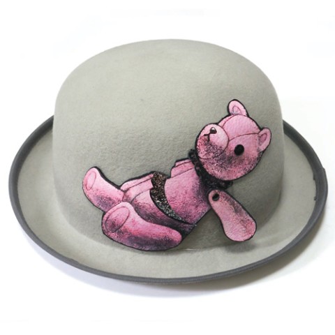 帽子【teddy bear（PINK）】
