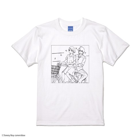 【Sonny Boy】Tシャツ 自転車(線画) XLサイズ