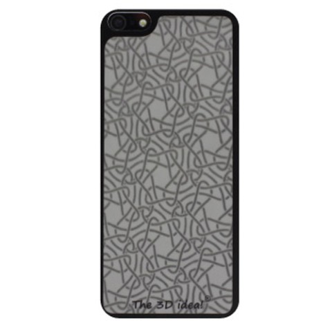 【The 3D idea】【iPhone5/5s】Skin Sticker 【Knots WHITE】【iPhone5/5sフィルム】