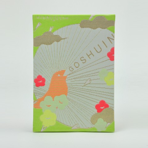 【kichijitsu】GOSHUINノート（梅と鶯）