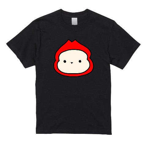 【赤ゴリラ】 Tシャツ　 BK  Lサイズ