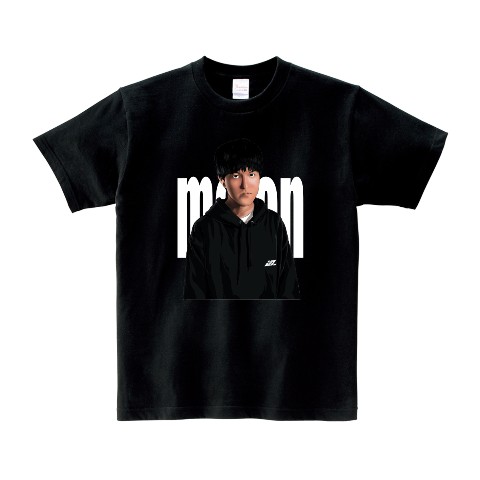 【メロン】 Tシャツ ブラック  M