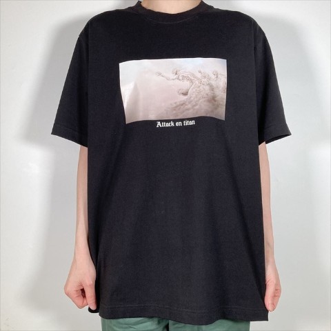 【進撃の巨人】Tシャツ ファイナル OP② BLACK Mサイズ