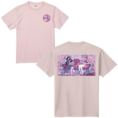 【海島千本】TシャツPK-Pink-Sサイズ
