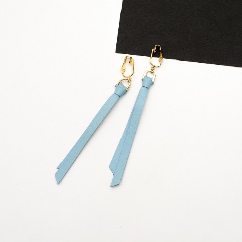 Ribbon turquoise(earring)【Al】