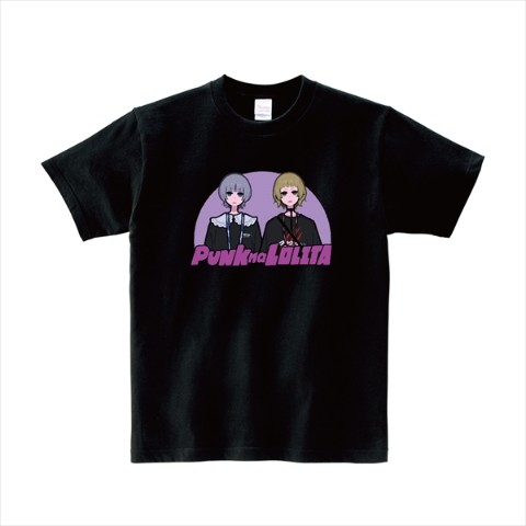 【美好よしみ】Tシャツ　パンクなロリータ　BLACK　Lサイズ