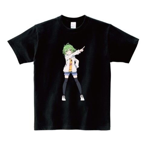 【レオシグ】Tシャツ 可愛さ満点トトちゃん ブラック（XLサイズ）