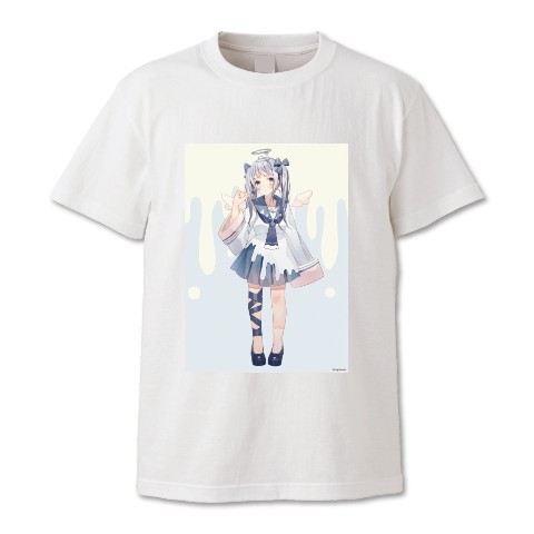 【みなせなぎ】melty angel　Tシャツ WH　XL