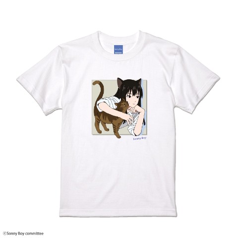 【Sonny Boy】Tシャツ 猫 XLサイズ