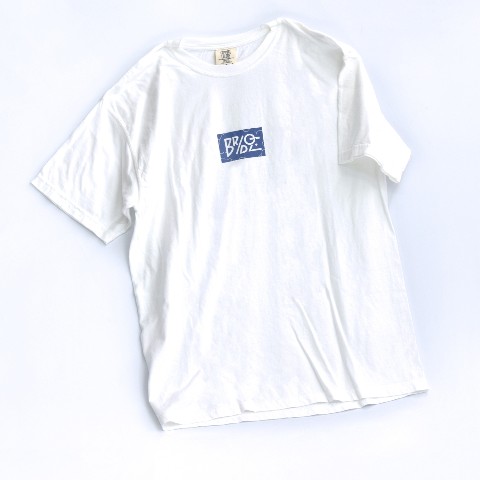 【BRIDGE SHIP HOUSE×VV】Tシャツ(White)　Mサイズ