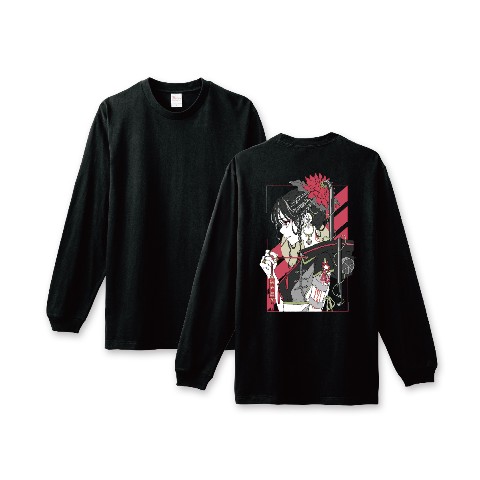 【メレ】楽苦 LS-Tシャツ ブラック XL