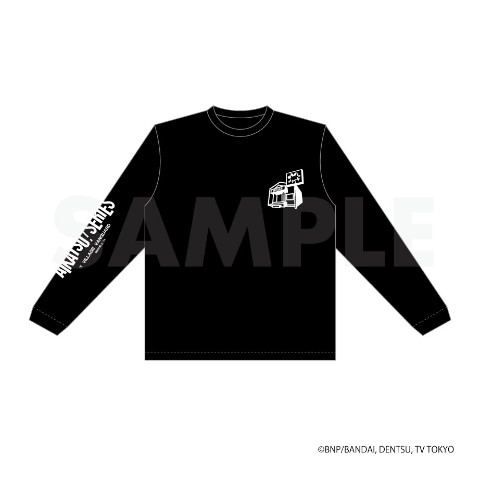 【オールアイカツ！】コラボデザインロングスリーブTシャツ/ブラック/Lサイズ