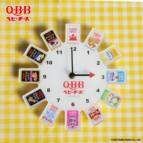 【QBBベビーチーズ】時計