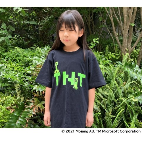 【Minecraft】クリーパーTシャツ XSサイズ