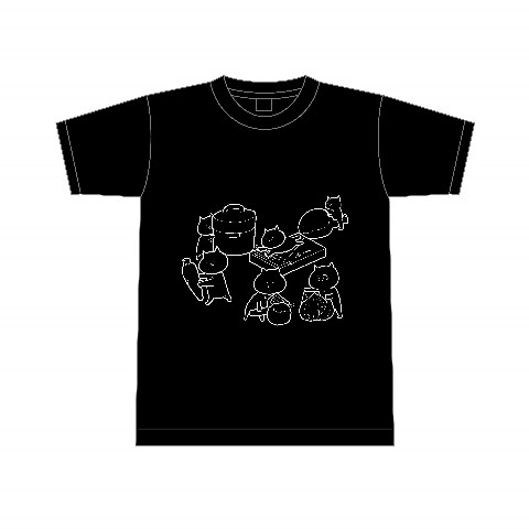 【カレー沢薫】カレーTシャツ（黒）XLサイズ