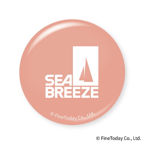 【SEA BREEZE】丸形缶バッジ≪単品≫（全7種ランダム）