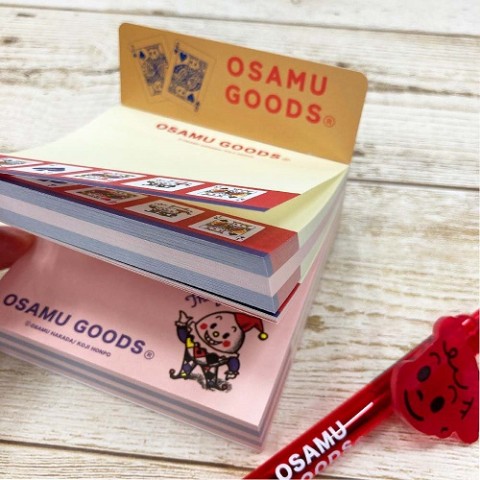 【OSAMU GOODS】ブロックメモ トランプ