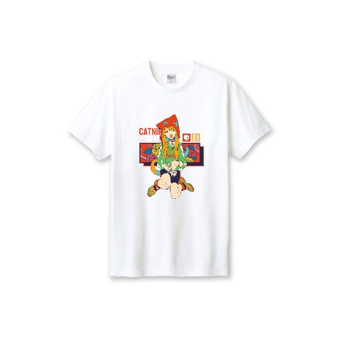 【あさ】Tシャツ　猫ちゃん　XL
