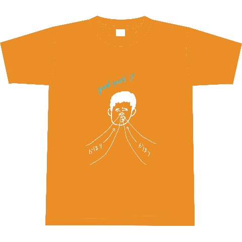 【岡田を追え!!】かほりTシャツ（オレンジ）XLサイズ
