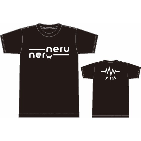【Neru】Tシャツ BK（XLサイズ）
