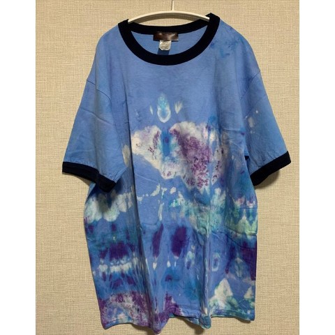 【Ache3.9】染めTシャツ（ブルー）