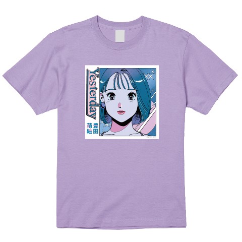 【豊田萌絵×火曜び】Tシャツ　パープル　XL