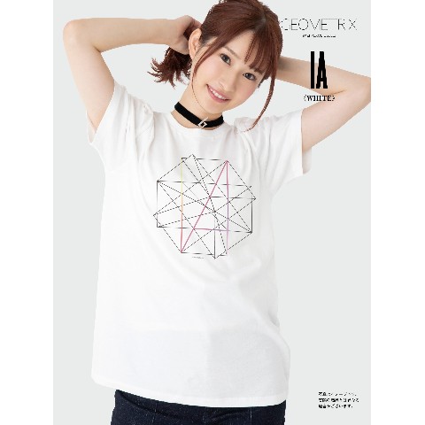 【GEOMETRIX】IA GEOMETRIX Tシャツ（ホワイト/Lサイズ）
