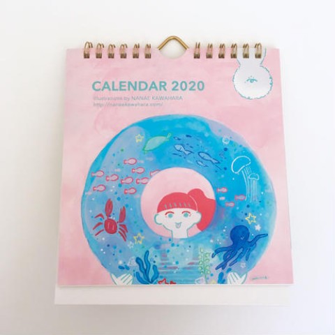 【河原奈苗】CALENDAR 2020 卓上カレンダー【特典あり】