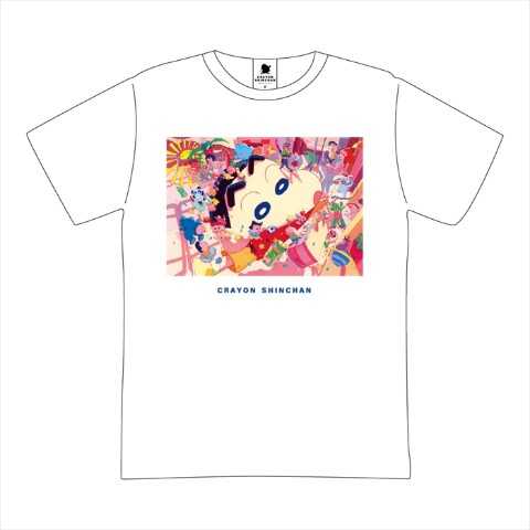 【クレヨンしんちゃん】30周年KV Tシャツ(フリーサイズ）