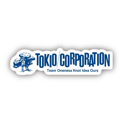 【株式会社TOKIO】ステッカー コーポレーション（耐水）