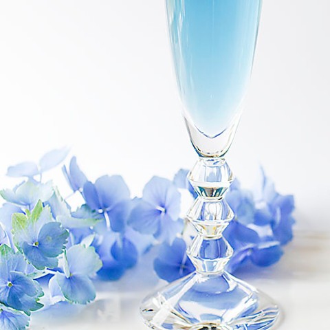 【バラの花が香る青い緑茶】八重姫（やえひめ） [水出し緑茶]