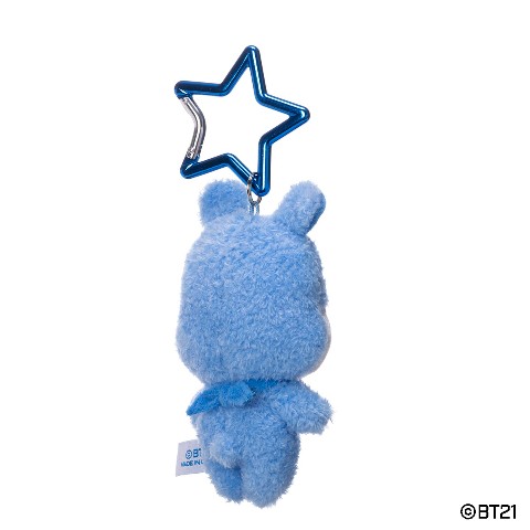 BT21 5周年記念 レインボーカラーマスコット ヴィレッジヴァンガード限定カラー ブルー MANG（仮面をとったver.）