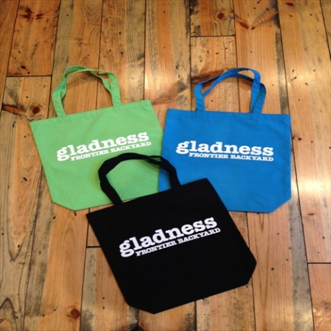 【VV限定受注生産・11月上旬発送予定】【FBY】 gladness tote bag（ブラック）