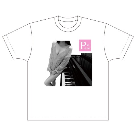 【Panpiano】TシャツWH（セーター）Mサイズ