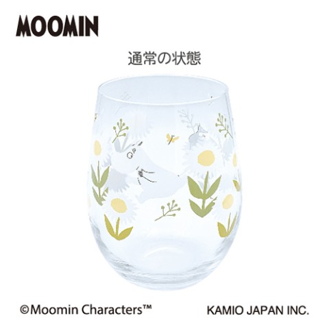 【ムーミン】冷感グラス お花畑