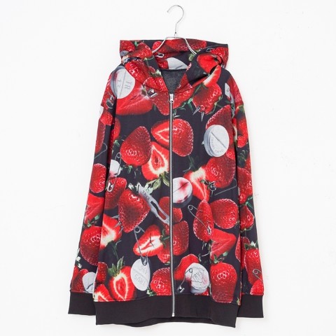 Tablet berry zip hoodie TRAVAS TOKYO