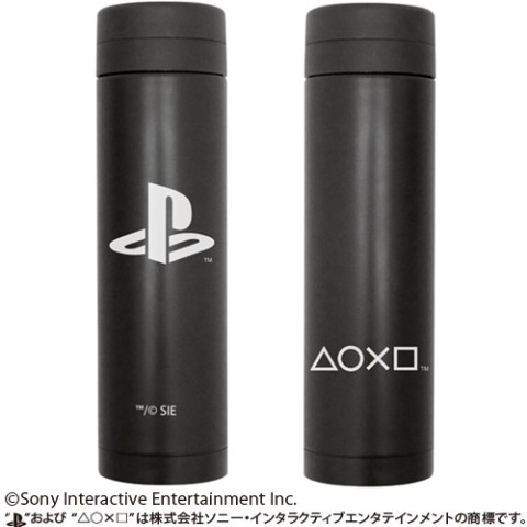 【プレイステーション】サーモボトル “PlayStation”/BLACK