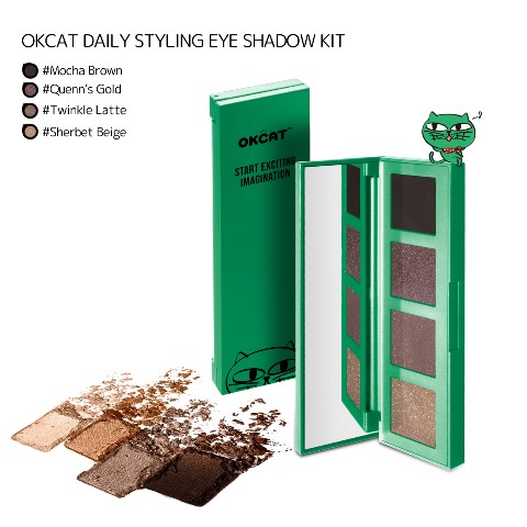 【OKCAT】Daily Styling Eyesshadowkit