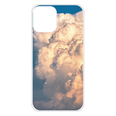 【szuna】iphone12.12proケース 雲と飛行機