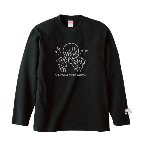 【高橋ミナミ×ITAZURA】ロングスリーブTシャツ（XLサイズ）ブラック