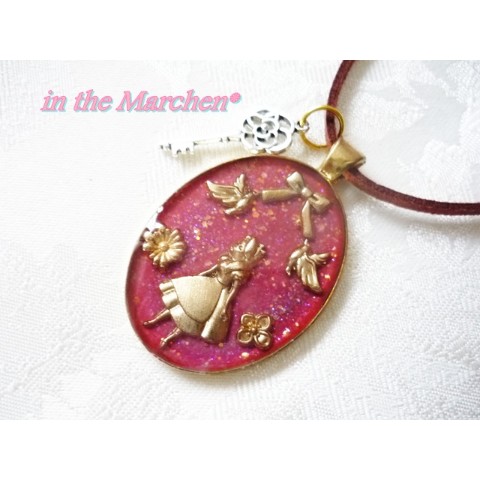 【in the Marchen*】「アリス＆ワンダー」ネックレス　花園【in the Marchen*】