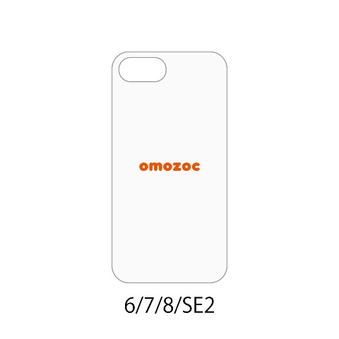 【omozoc】iphone 6/6s/7/8/SE2兼用ケース　アイコン