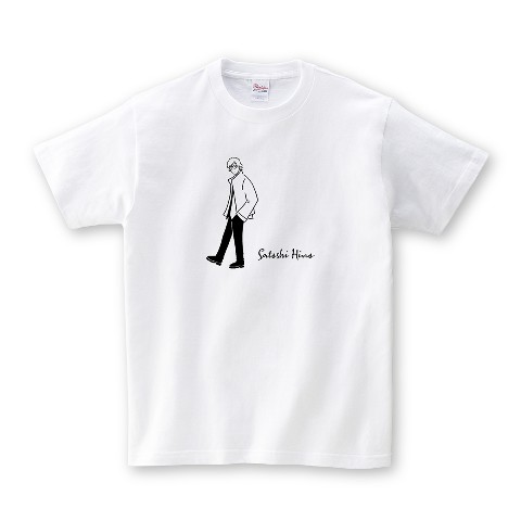 【日野聡 第2弾】Tシャツ WH ポーズ（XLサイズ）