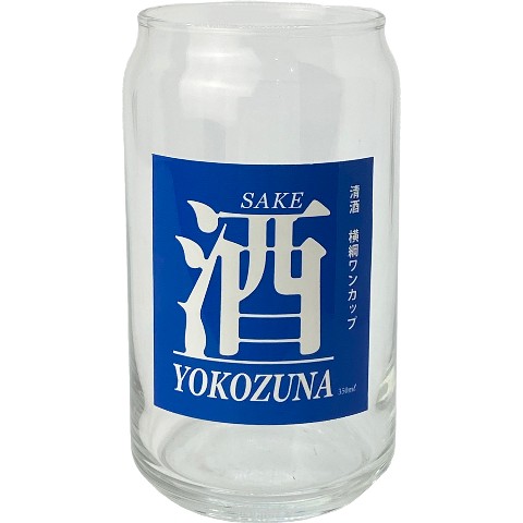 【酒好き】缶型グラス 横綱ワンカップ