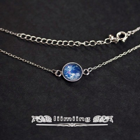 【liimiing】地球のネックレス　シルバー