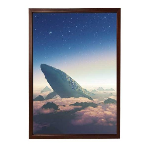 【わいっしゅ】複製原画　天空の鯨岩