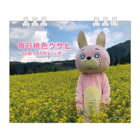 【桃色ウサヒ】日めくりカレンダー