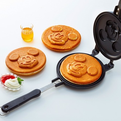 【ディズニー】アルミ製ホットケーキメーカー ミッキーマウス
